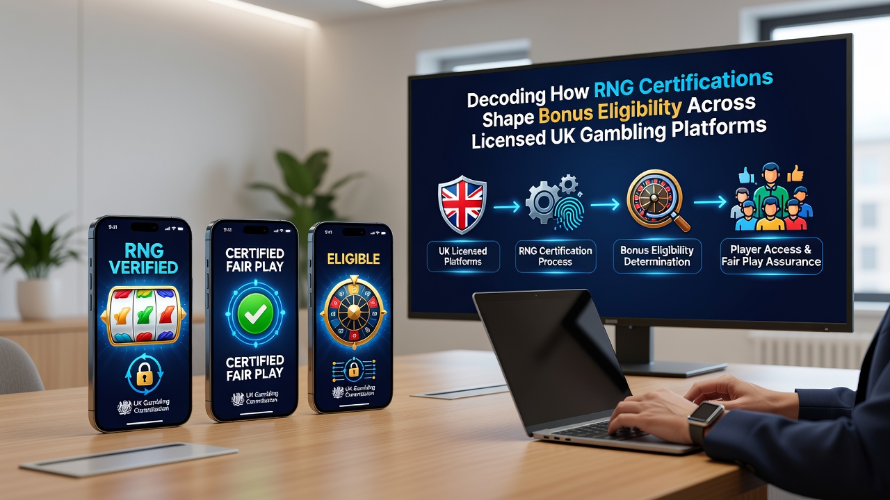 Screenshot of a UK licensed casino bonus page highlighting certified games and eligibility criteria