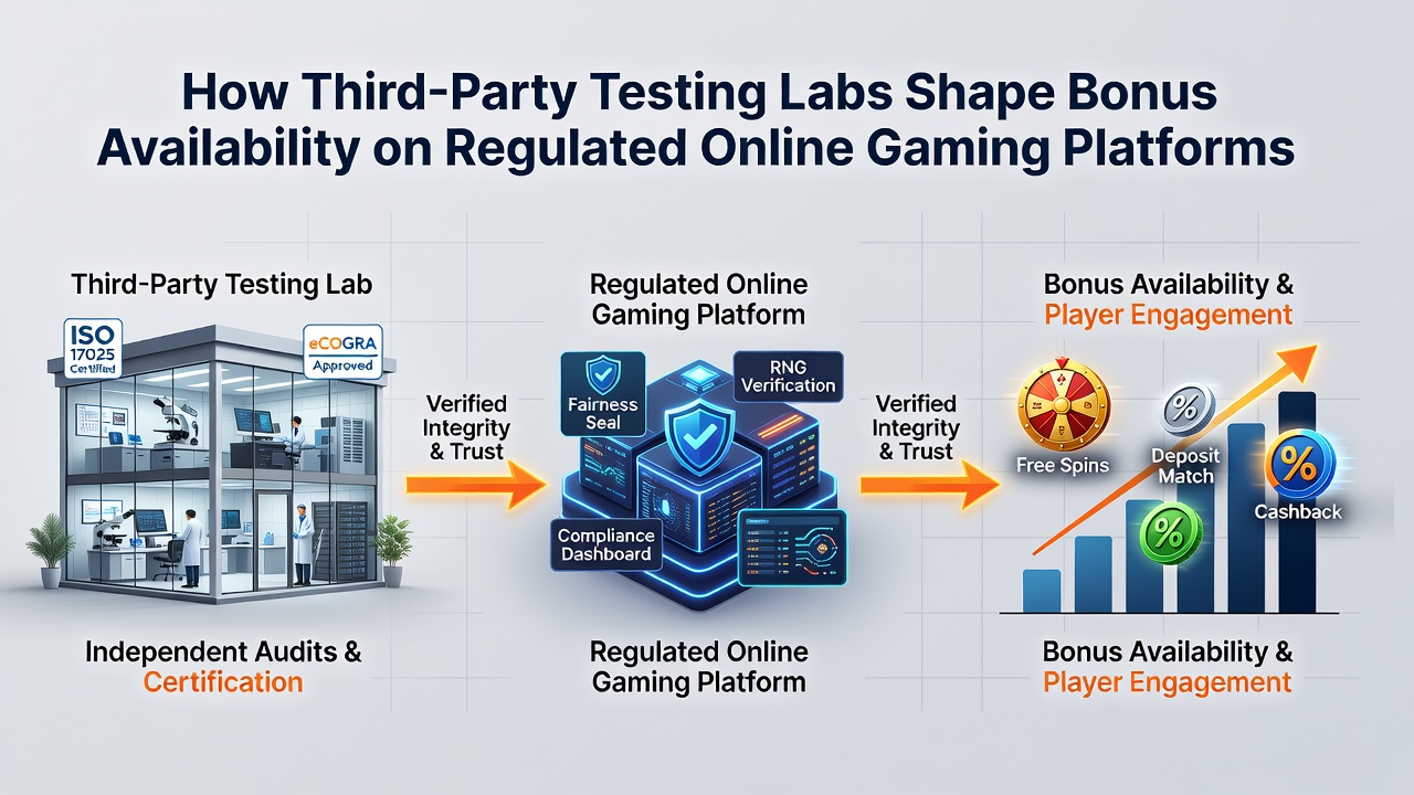 Analysts reviewing certified game reports that influence bonus eligibility on licensed platforms